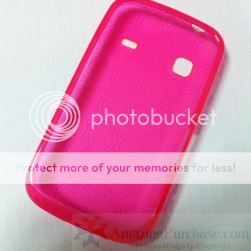 SOFT TPU SILICONE CASE COVER 4 Samsung Galaxy Gio S5660  