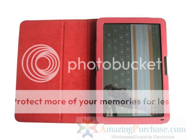   Bag Sleeve Bag Pouch For Motorola Xoom 10.1 Tablet Red Color  