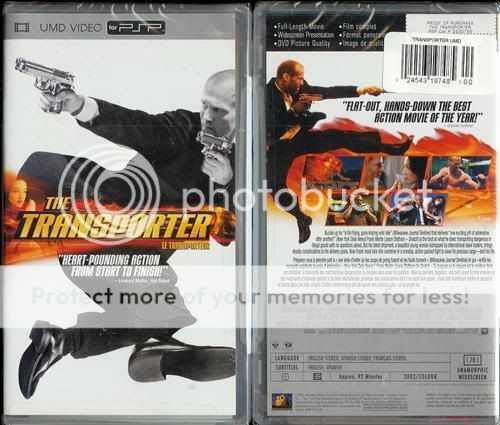 You are bidding on a brand new factory sealed The Transporter UMD